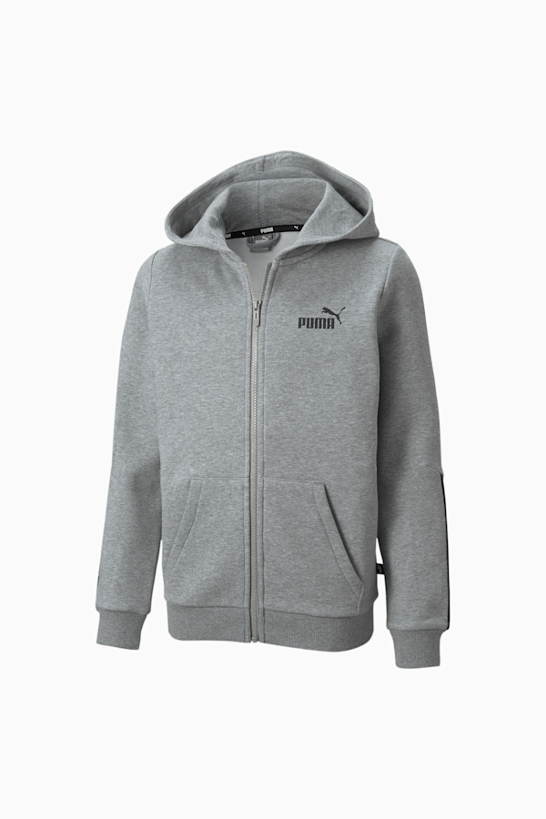 Puma taped sale hoodie in black